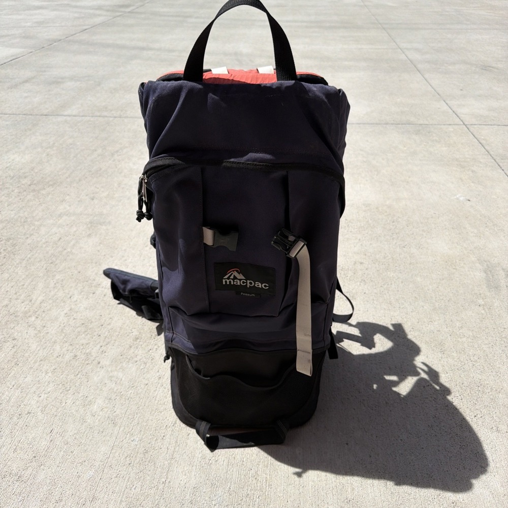 Macpac Possum Child Carrier Backpack Blue Hiking Child Carrier